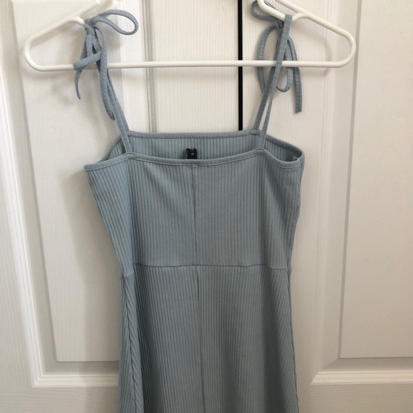 Ribbed mini dress - Picture 6 of 7